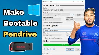 How to Make Bootable Pendrive  How to Make Bootable USB Windows 10 [upl. by Halivah]