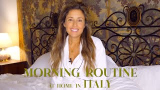 CALM MORNING ROUTINE AT HOME IN TUSCANY ITALY Healthy Meals Anxiety Finding Balance [upl. by Eiramnwad]