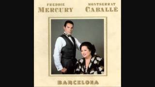 Freddie Mercury and Montserrat Caballe  Ensueno  Barcelona  LYRICS 1988 HQ [upl. by Eleanora]