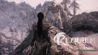 Skyrim Requiem  Fun with Alteration Trolling Kruul [upl. by Eletnahs]