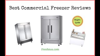 Best Commercial Freezer Reviews 2022 Buyers Guide [upl. by Eeryk288]