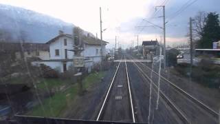 Cab ride De Moirans à Grenoble en BB67300 [upl. by Aizti]