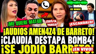 🔴EN VIVO HIZO MRD4 CLAUDIA FILTRA AUDIOS PRIV4DOS DE MARITA BARRETO Y LA DESTRUYE X AMEN4ZAR M4T4R [upl. by Singer989]