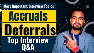 Accruals and Deferrals Concepts Examples and Top 10 Interview Questions  CorporateWala  Accenture [upl. by Je]