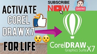 How to Activate Corel Draw x7 for Life [upl. by Marabel]