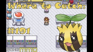 PokeMMOWhere to Catch Sunkern 191 [upl. by Sweatt]