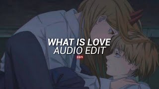 What Is Love Full Version  Haddaway Edit Audio [upl. by Selwyn]