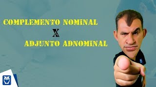 Diferença entre complemento nominal e adjunto adnominal [upl. by Secnarf725]