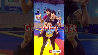 Geeta phogat shorts short yt viralvideo wrestlingtrend [upl. by Kamillah]