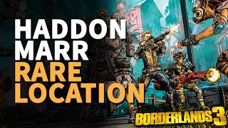 Haddon Marr Location Borderlands 3 Ashfall Peaks [upl. by Aima]