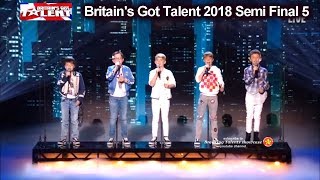 Bring It North quotA Million Dreamsquot PERFECT SONG Britains Got Talent 2018 Semi Finals 5 BGT S12E12 [upl. by Nivad901]