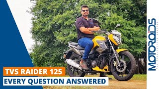 2024 TVS RAIDER 125 Tamil Review  RevNitro [upl. by Nodababus]