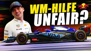 F1Skandal War das UNSPORTLICH Verstappen erhält WMHilfe vom BTeam [upl. by Anerak282]