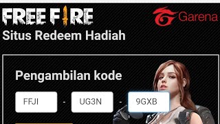 Cara Memasukan Code Redeem Garena Free Fire  Event Grand Final FREE FIRE JAKARTA INVITATIONAL [upl. by Bertle]