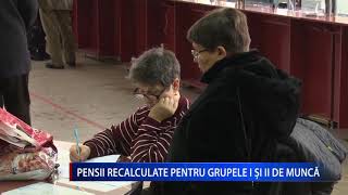 PENSII RECALCULATE PENTRU GRADELE 1 SI 2 DE MUNCA [upl. by Gardel]