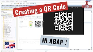 Creating a QR Code in ABAP english [upl. by Areema]