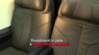 Nuovo Frecciarossa BUSINESS nuove poltrone in pelle [upl. by Fraze]