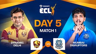 ECL  Match 10  Dynamic Delhi vs Mumbai Disruptors  Sonu Sharma vs Munawar Faruqui [upl. by Alicia]