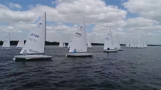 2019 MC Midwinters – Race 3 Start from the Melges Drone [upl. by Iba]