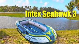 Intex Seahawk 3 Inflatable Boat Review  PART 1 [upl. by Snehpets]