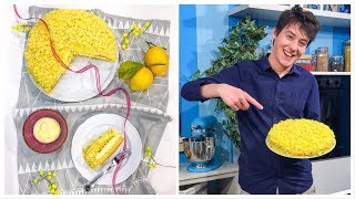 TORTA MIMOSA al limone  soffice e profumata  perfetta per la FESTA della DONNA  Davide Zambelli [upl. by Troyes601]