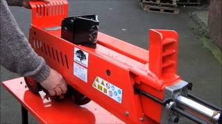 Forest Master Heavy Duty Log Splitter FM16 Ram Stop [upl. by Cinda]