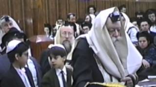 The Lubavitcher Rebbe Shacharit at 770  Rare Film  First time on web [upl. by Onek]