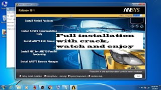 ANSYS 181 install చైయ్యడం ఎలా [upl. by Addie]