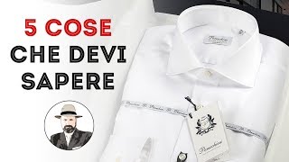 LA CAMICIA ELEGANTE 5 cose che devi sapere [upl. by Avraham]