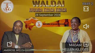 PART 2 JOEL KILEGES JAMASIS BAND KONGOLOLE ENG WALDAI FM RHUMBA KWASA KWASA September 28 2024 [upl. by Emelina]