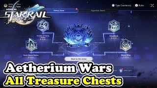 Honkai Star Rail Aetherium Wars All Chest Locations Chests [upl. by Amein546]