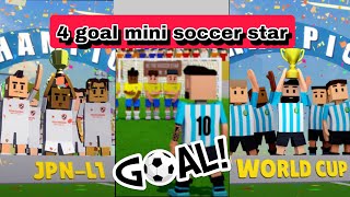 mini soccer star fotball [upl. by Etteluap]