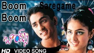 Boom Boom Full Video Song  Boys Movie  Siddharth  Bharath  Genelia  Thaman SS [upl. by Fabria]