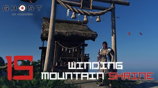 Climbing Winding Mountain Shrine  Ghost of Tsushima New Game [upl. by Rucker]