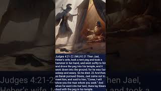 Jael Part 2 Shorts truth biblestudy history hebrews torah yehovah jewishlaw judges women [upl. by Dnumsed210]