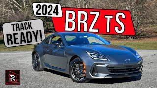 The 2024 Subaru BRZ tS Is A Track Focused STI Tuned Affordable Sports Car [upl. by Ossy120]