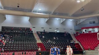 Oologah’s Jaden Henry sinks winning 3 against Skiatook [upl. by Ciapha]