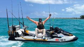 FLORIDA to BAHAMAS On My SEADOO 65 mile voyage [upl. by Anrym33]