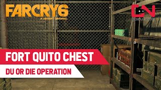 How to Unlock Fort Quito Chest  Far Cry 6 Du or Die Yaran Contraband [upl. by Shaylyn]