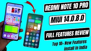 Finally Redmi Note 10 ProMax MIUI 14080 New Update Released Full Features Review Install India [upl. by Esilrac605]