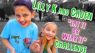 Lilly K amp Caden quotEat it or Wear it CHALLENGEquot • Dance Moms [upl. by Balough]