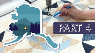 How to Create a Custom Quilting Plan  Alaska Quilting Series Part 4 Finale [upl. by Enitnemelc]