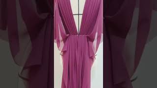 sewing tips and tricks  sewing gown for muslim shorts sewingtutorial ideas dressmuslim [upl. by Heath533]