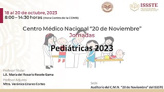 JORNADAS PEDIATRICAS 2023 [upl. by Urbai]