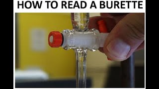 how to read a burette [upl. by Llerad155]