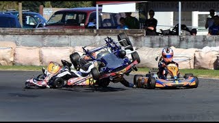 KARTING CRASH COMPILATION KART FLIPS [upl. by Johnstone]