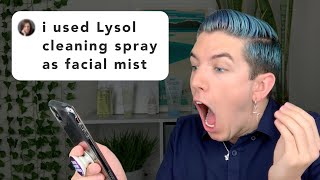 Specialist Reacts to YOUR Skin Care Horror Stories [upl. by Kitchen]