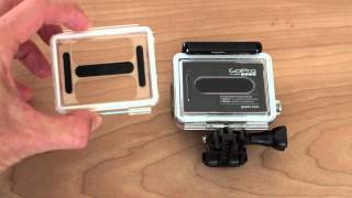 How To Change GoPro Hero 3 Back Door [upl. by Nnyleimaj]