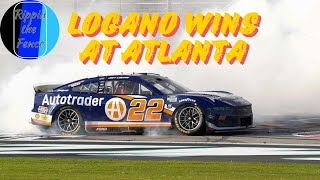 Logano Wins Playoff Opener in Atlanta  Charter Drama Builds  NASCAR Atlanta Race Review [upl. by Colby]