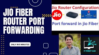 Jio Fiber Router Port ForwardingPort Forwarding on Jio Fiber Router Tutorial [upl. by Ahsenac]